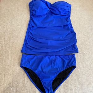 Blue Two-piece swimsuit